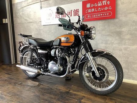 カワサキ W800 v800 ナックルガード エンジンガード リアキャリア サドルバッグサポート装備 2