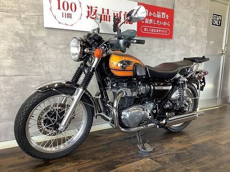 カワサキ W800 v800 ナックルガード エンジンガード リアキャリア サドルバッグサポート装備 3