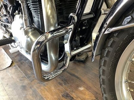 カワサキ W800 v800 ナックルガード エンジンガード リアキャリア サドルバッグサポート装備 29