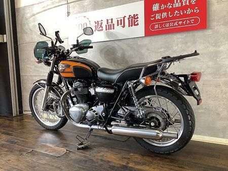 カワサキ W800 v800 ナックルガード エンジンガード リアキャリア サドルバッグサポート装備 5
