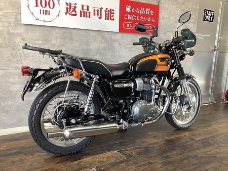 カワサキ W800 v800 ナックルガード エンジンガード リアキャリア サドルバッグサポート装備 6
