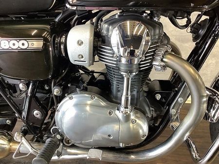 カワサキ W800 v800 ナックルガード エンジンガード リアキャリア サドルバッグサポート装備 8