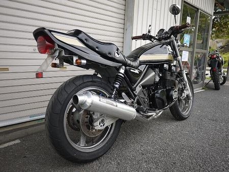 カワサキ ゼファーX フルエキ、ブレーキホース、リアサス、ハンドル等交換済みです! 3