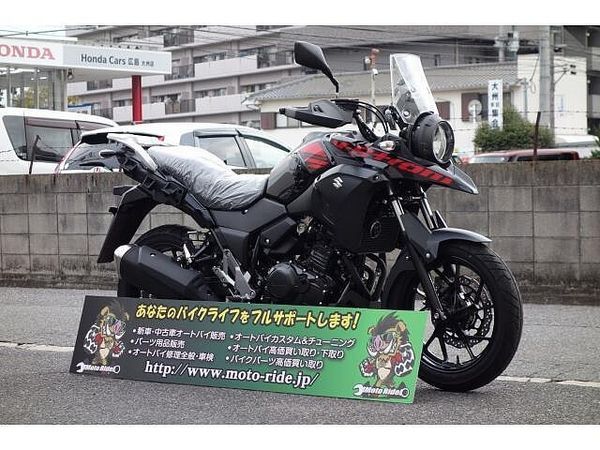 スズキ Vストローム250 さらに、今月のご契約特典としてセラミックコート施工をサービスで実施させていただきます!! 2