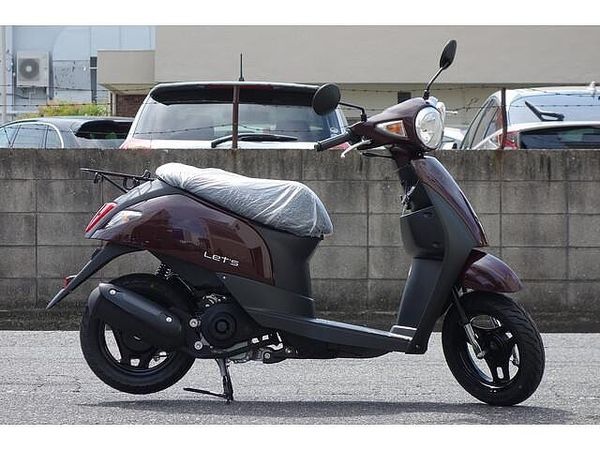 スズキ レッツ(4サイクル) 生産終了モデルとなります。数量限定、店頭在庫限りですのでお早めにご検討ください! 1