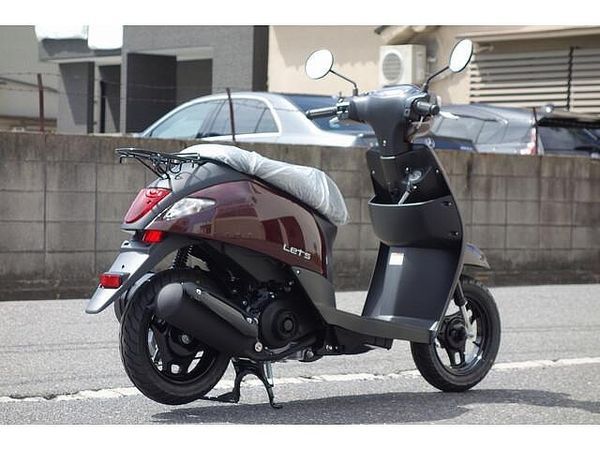 スズキ レッツ(4サイクル) 生産終了モデルとなります。数量限定、店頭在庫限りですのでお早めにご検討ください! 3