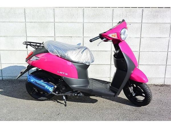 スズキ レッツ(4サイクル) 生産終了モデルとなります。数量限定、店頭在庫限りですのでお早めにご検討ください! 2