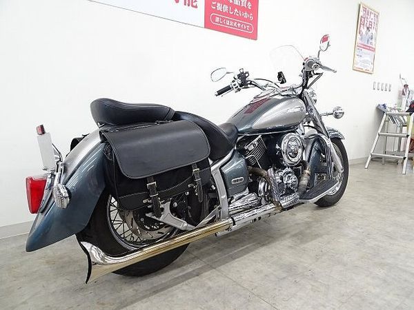ヤマハ ドラッグスター1100 Drag Star Classic 1100 エンジンガード サドルバック 2