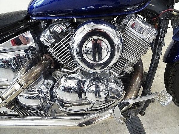 ヤマハ ドラッグスター400 Drag Star 400 エイプハンドル スラッシュカットマフラー!! 9