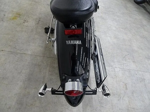 ヤマハ ドラッグスター 250 Drag Star 250 2008年モデル デイトナ製マフラー サドルバッグサポート 10