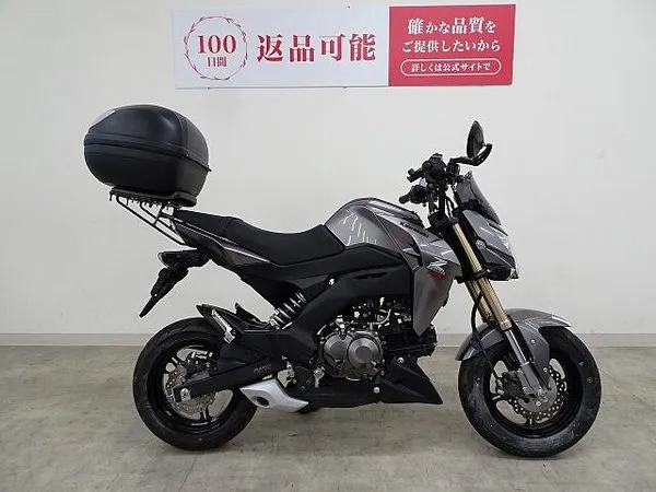 カワサキ Z125 プロ Z125PRO 社外TOPケース装備 1