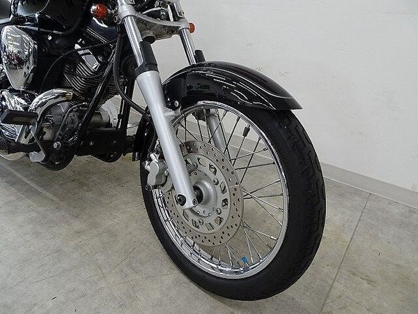 ヤマハ ドラッグスター 250 Drag Star 250 2001年モデル スラッシュカットマフラー 10