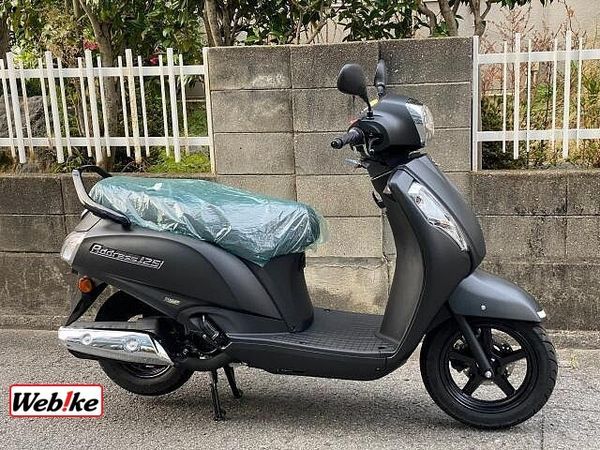 スズキ アドレス125 店頭現車無し、要取り寄せ車両。 3