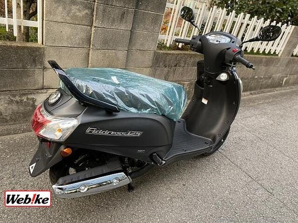 スズキ アドレス125 店頭現車無し、要取り寄せ車両。 8