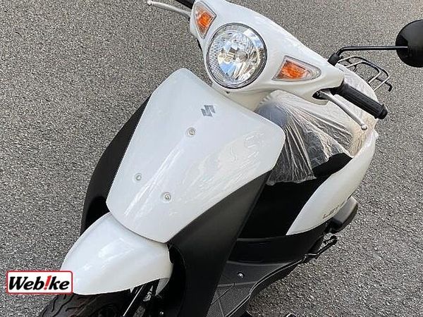 スズキ レッツ(4サイクル) 店頭現車無し、要取り寄せ車両。 5