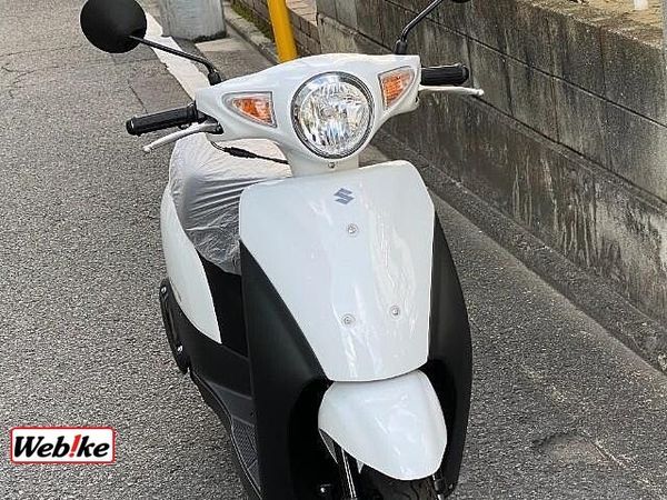 スズキ レッツ(4サイクル) 店頭現車無し、要取り寄せ車両。 9