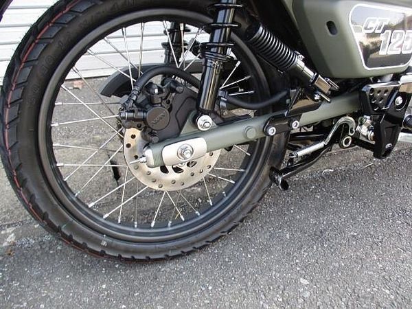 ホンダ CT125 ハンターカブ 作製ベース5月入荷・依頼から2、3週間で完成・オリジナルカラー 8