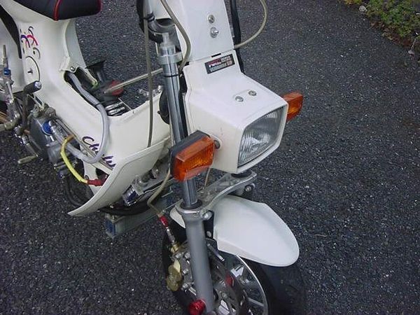 ホンダ シャリー50 フルカスタム車!ヨシムラ・Gクラフト・ゲイル他一流パーツてんこ盛り!社外メーター走行不明 6
