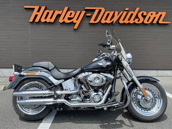ハーレーダビッドソン FLSTF SOFTAIL FATBOY シールドやサドルバッグ、ETCなど多数カスタム済み! 1