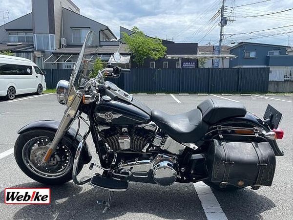 ハーレーダビッドソン FLSTF SOFTAIL FATBOY シールドやサドルバッグ、ETCなど多数カスタム済み! 3
