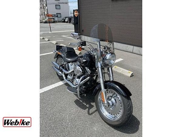 ハーレーダビッドソン FLSTF SOFTAIL FATBOY シールドやサドルバッグ、ETCなど多数カスタム済み! 5