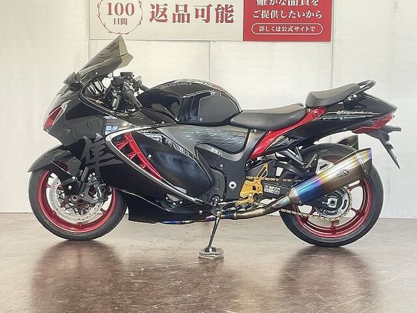 スズキ HAYABUSA ハヤブサ 2023年モデル R‘sgear製フルエキマフラー BabyFace製バックステ 4