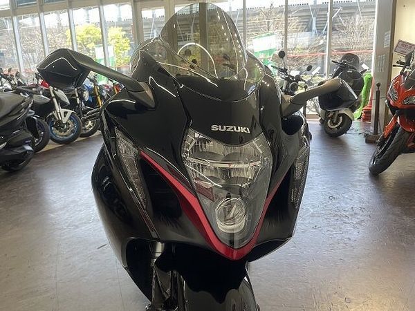 スズキ HAYABUSA ハヤブサ 2023年モデル R‘sgear製フルエキマフラー BabyFace製バックステ 9