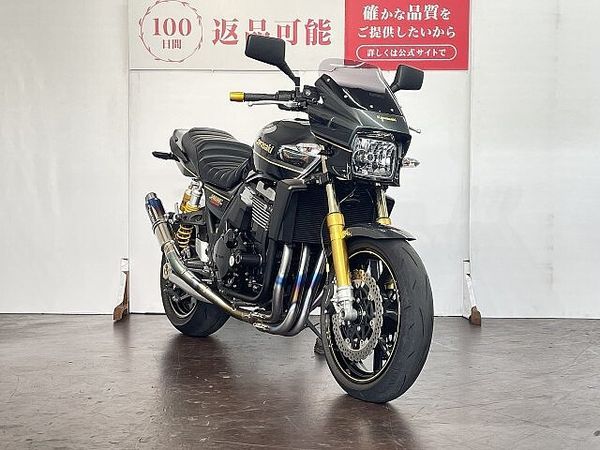 カワサキ ZRX1200R ZRX1200D 前後オーリンズ TRICKSTAR製マフラー 3