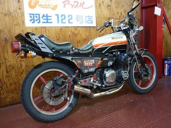 カワサキ Z400GP ☆Z400GP☆FXリミテッドカラー☆BEETカバー☆マーシャルライト☆バックステップ 3