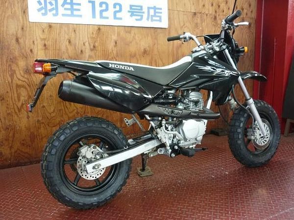 ホンダ XR50モタード ☆XR50モタード☆ブラック☆タイヤ前後新品☆路面を選ばず遊べるバイク 3
