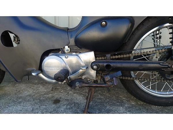 ホンダ リトルカブ マットブラックカスタム 4