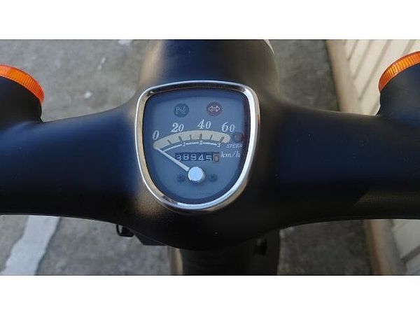ホンダ リトルカブ マットブラックカスタム 7