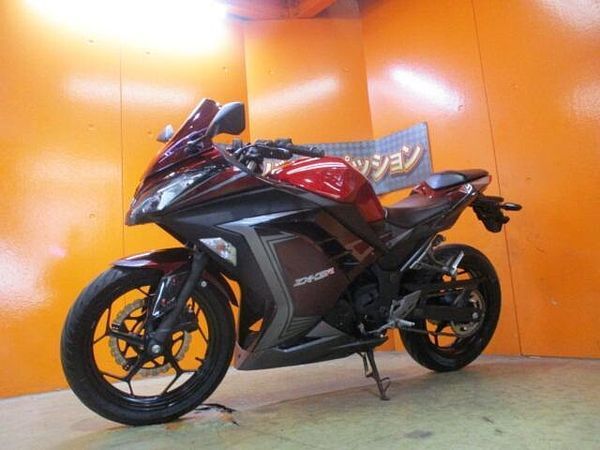カワサキ ニンジャ 250 フレアレッドに綺麗にオールペンをした綺麗なNINJAが驚きのこの価格!他店追従不可能価格! 2