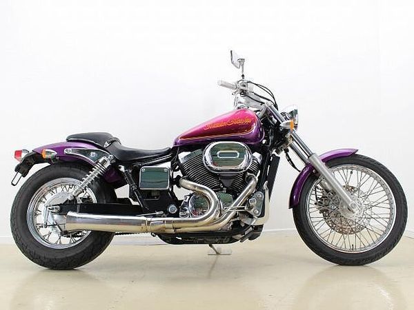 ホンダ シャドウスラッシャー400 このファンシーカラーが良いね!状態きれいです。価格改定!タイヤ前後新品交換付! 1