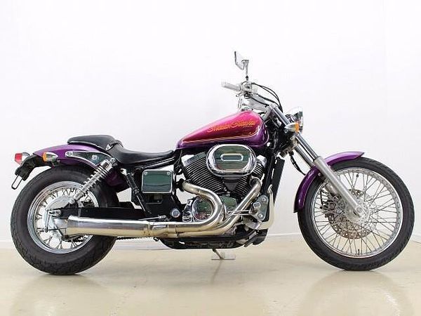 ホンダ シャドウスラッシャー400 このファンシーカラーが良いね!状態きれいです。価格改定!タイヤ前後新品交換付! 9