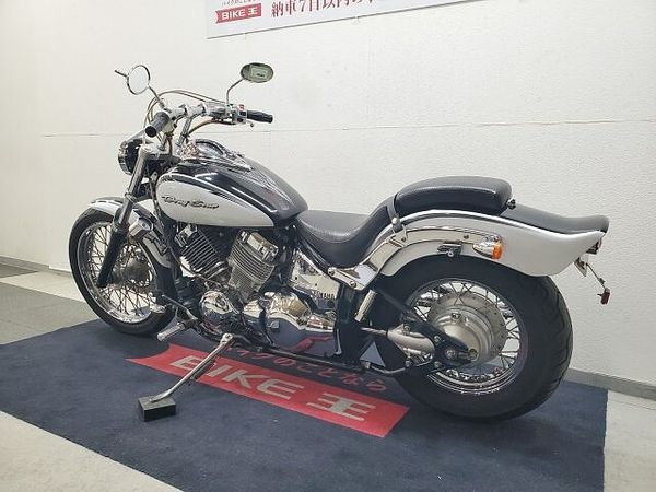 ヤマハ ドラッグスター400 ドラッグスター400 2006年モデル ハンドルカスタム スラッシュカットマフラー装備【マ 6