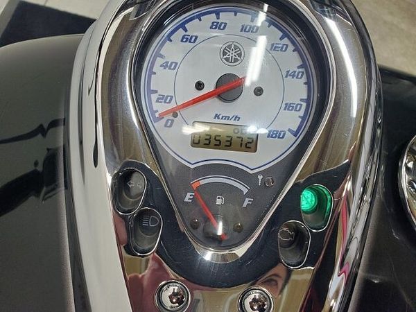 ヤマハ ドラッグスター400 ドラッグスター400 2006年モデル ハンドルカスタム スラッシュカットマフラー装備【マ 7