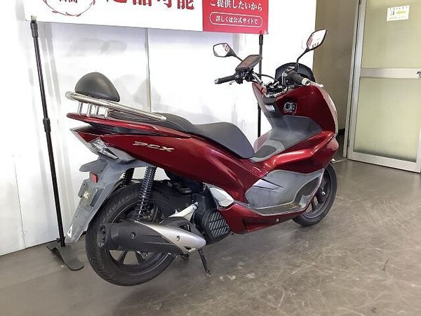 ホンダ PCX125 ◇☆PCX ウィルズウィン製バックレスト付グラブバー アイドリングストップ・シガソケ標準装 4