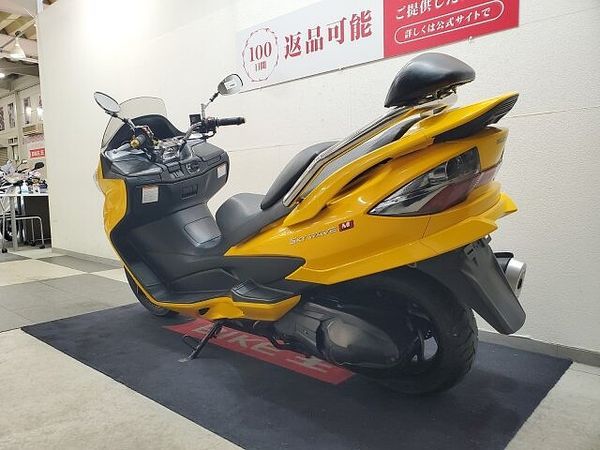 スズキ スカイウェイブ250 スカイウェイブ250M 2008年モデル バックレスト グリップカスタム 8