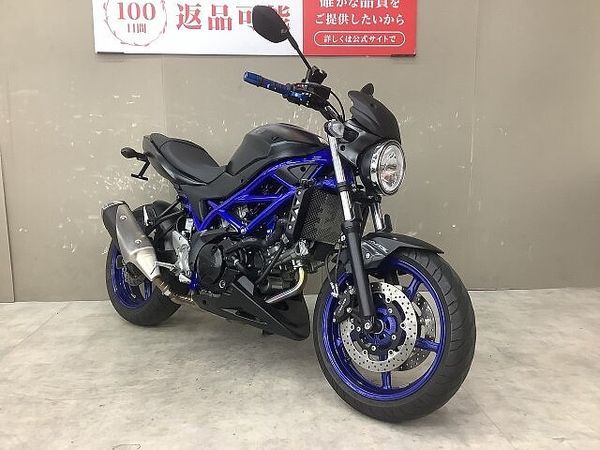 スズキ SV650 SV650 2021年モデルグリップ、レバー等カスタム前後ミツバ製ドラレコ装備 3