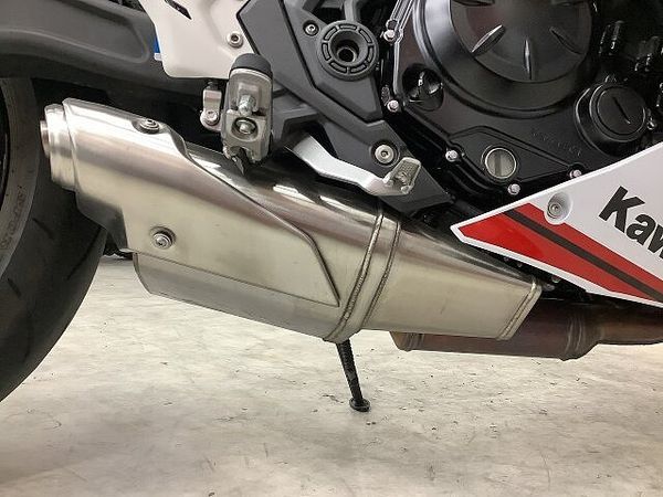 カワサキ ニンジャ 650 NINJA650 2021年モデルワンオーナースペアキーありマルチバー、スマホホルダー装備 7