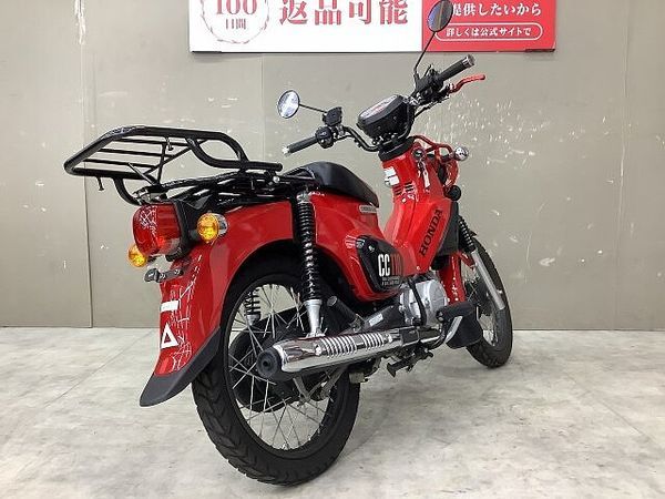 ホンダ クロスカブ110 クロスカブ110 2018年モデルレバーカスタムリアキャリア装備スペアキーあり 6