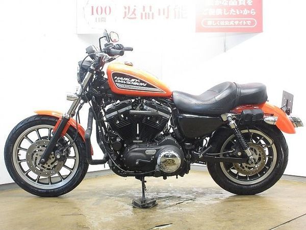 ハーレーダビッドソン XL883R XL883R(スポーツスター)/S&Sエアクリーナーカバー/サイドバックサポート/ウィンカ 4