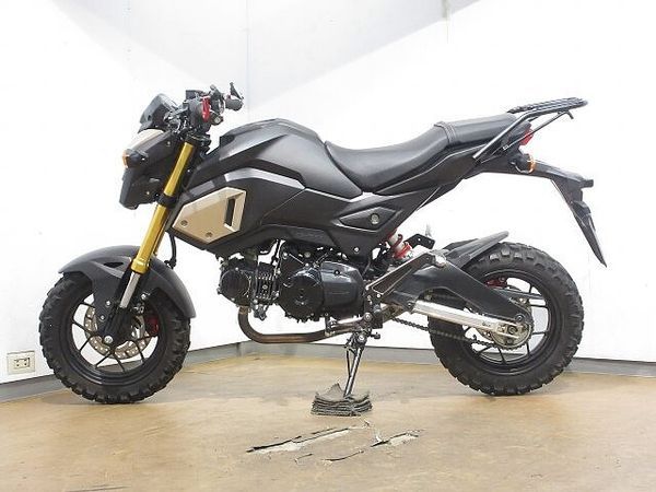 ホンダ グロム GROM(グロム)/JC75型/Gクラフト製スイングアーム/ベイビーフェイス製バックステッ 4