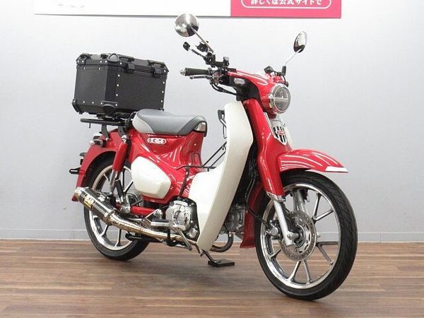 ホンダ スーパーカブC125 スーパーカブC125 現行型 ヨシムラマフラー装備 ☆★トップケース・グリップヒーター・ベ 3