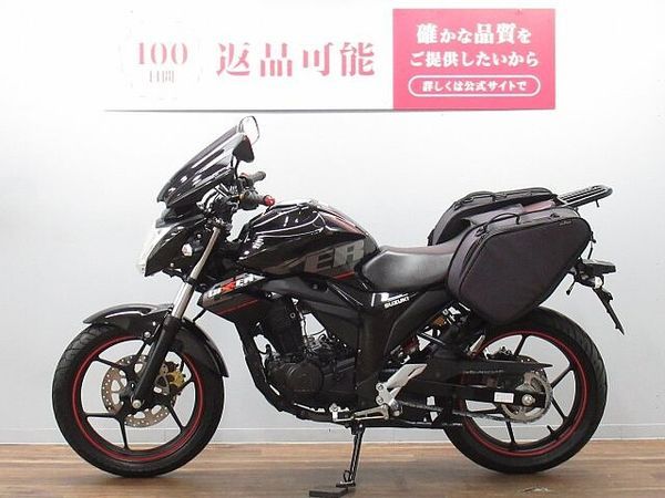 スズキ ジクサー 150 GIXXER150 サイドバッグ付き ☆★MRAスクリーン・LEDライト・キャリア付き!★ 4