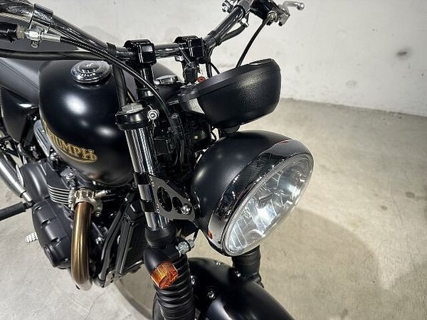 トライアンフ STREET TWIN ストリートツイン 2022年モデル ゴールドラインリミテッド 2WINツインショック 7