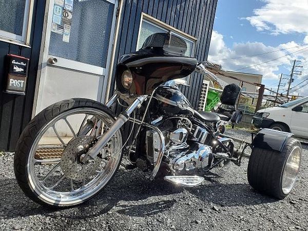 トライク トライク(1001cc〜) ハーレーダビッドソン サクマエンジニアリング製 FXSTトライク カスタム多数!すぐ乗れます! 5