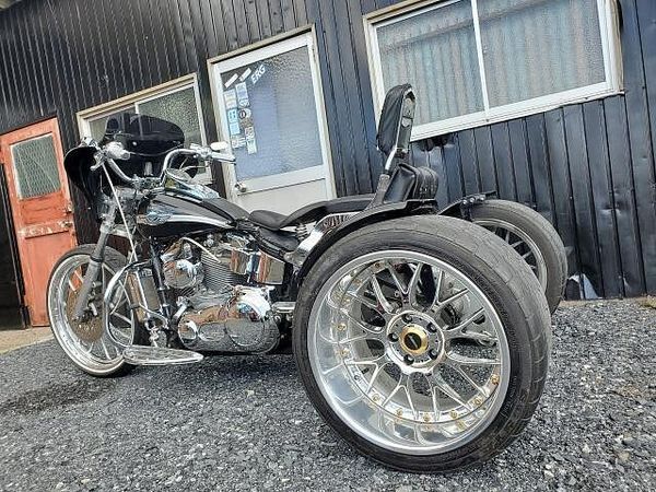 トライク トライク(1001cc〜) ハーレーダビッドソン サクマエンジニアリング製 FXSTトライク カスタム多数!すぐ乗れます! 6