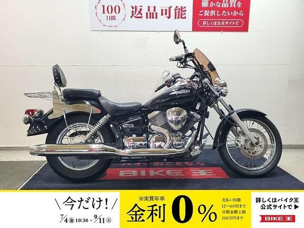 ヤマハ ドラッグスター 250 ドラッグスター250 2008年モデル バックレスト スクリーン装備 1